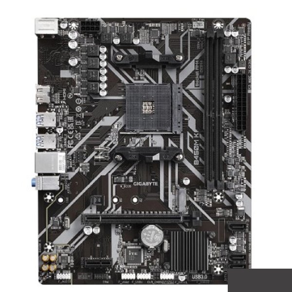 Gigabyte B450M K {Soc-AM4, AMD B450, mATX, Ret}