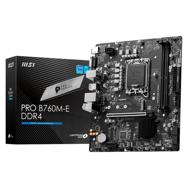 MSI PRO B760M-E DDR4