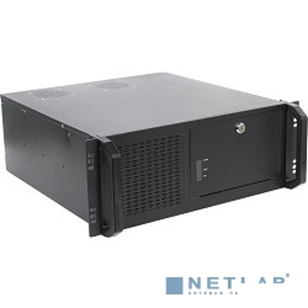 Exegate EX244591RUS Серверный корпус Exegate Pro 4U4019S <RM 19",  высота 4U, глубина 450, БП 500ADS, USB>
