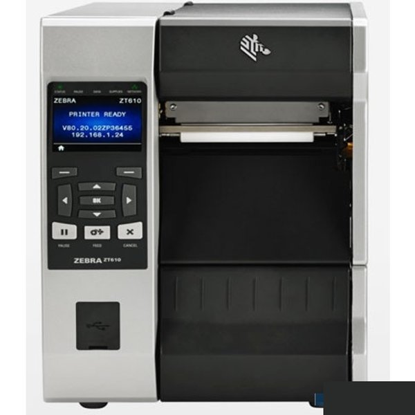 Принтер TT ZT610; 4", 203 dpi, Serial, USB, Ethernet, BT, USB Host