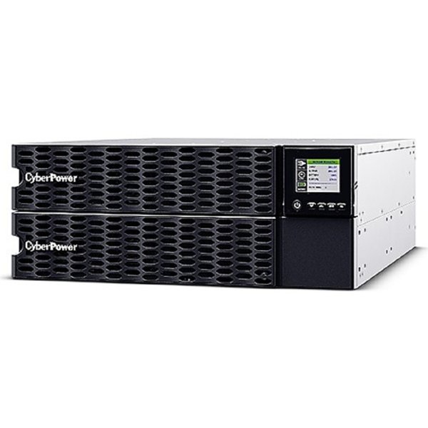 ИБП CyberPower OL10KERTHD 3U {Online, 10000VA/10000W USB/RS-232/Dry/EPO/SNMPslot/BM/ENV/RJ11/45/ВБМ (6 С13, 4 C19, клеммная колодка) 6Ач х16}