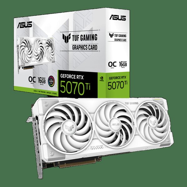 ASUS TUF-RTX5070TI-O16G-WHITEGAMING (90YV0MD3-M0NA00)