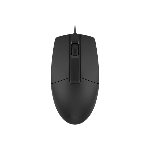 Мышь проводная A4Tech OP-335S black (USB, оптическая, 1200dpi, 3but, silent) (OP-335S)
