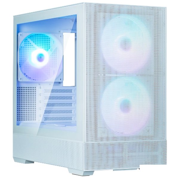 Корпус ZALMAN P30 AIR WHITE, без БП, белый, mATX
