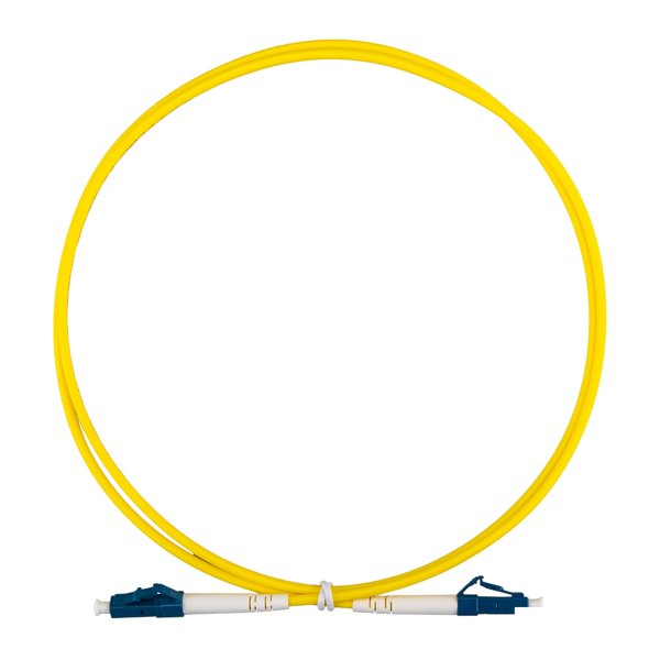 Rexant (50-1110-3) Патч-корд оптический одномодовый (SM) 9/125 OS2 разъемы zip-cord SC/UPC-SC/UPC 3мм Simplex LSZH 3м желтый