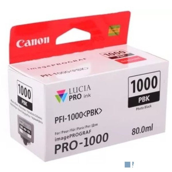 Картридж струйный Canon PFI-1000 PBK 0546C001 фото черный для Canon Pixma MG5740/MG6840/MG7740