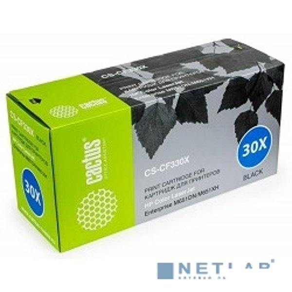 Cactus CF330X Тонер Картридж Cactus CS-CF330X черный для HP CLJ M651dn/M651n/M651xh (20500стр.)