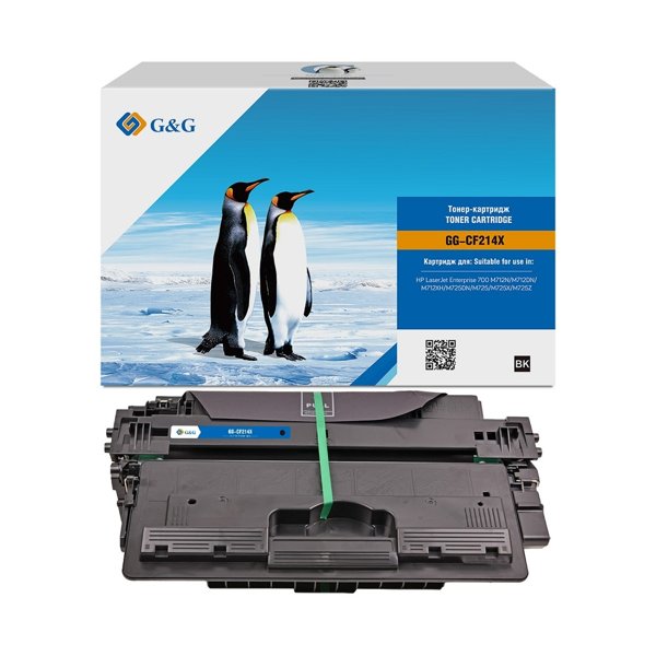 Картридж G&G,GG-CF214X аналог HP CF214X/CRG533II/CRG333H 17.5k с чипом