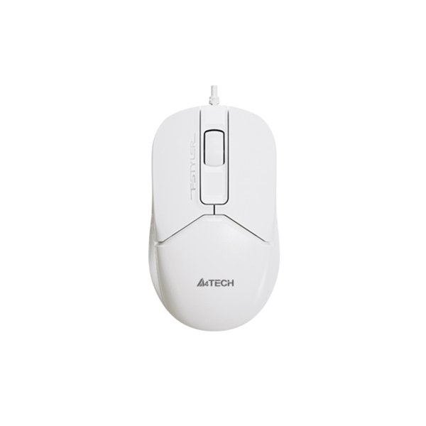 Мышь A4Tech Fstyler FM12 белый оптическая (1200dpi) USB (3but)