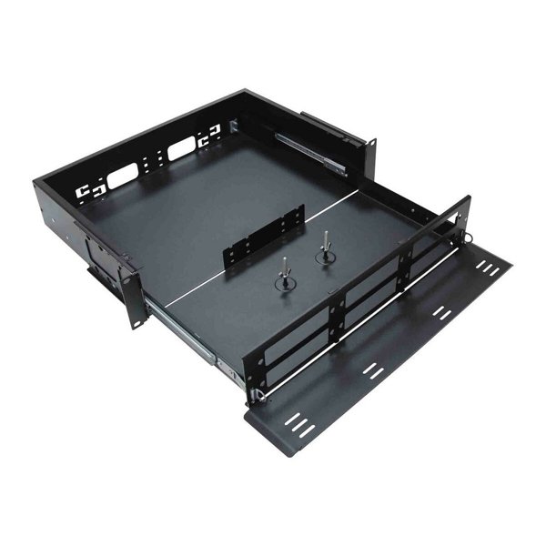 Cabeus ODF-19-6FP-48SC-S-BK-T Кросс оптический стоечный выдвижной, 19, до 48 портов SC(DLC), кассета - 2шт., черный