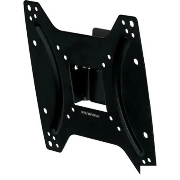 Kromax OPTIMA-202 black {Кронштейн для LED/LCD телевизоров 15"-42", max 25 кг, настенный, 3 ст свободы, наклон +5°-12°, поворот ±30°, от стены 68.5 мм, max VESA 200x200 мм}