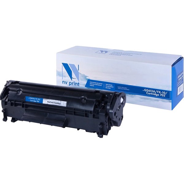 Картридж NVP совместимый NV-Q2612A/NV-FX-10/703-SET3 универсальные для HP/Canon LaserJet 3015/ 3030/ 1012/ 1010/ 1015/ 3020/ 1020/ 1022/ 1022N/ 1022NW/ 1018/ 3050/ 3052/ 3055/ 1018/ 3050Z/ Fax L95/ i-