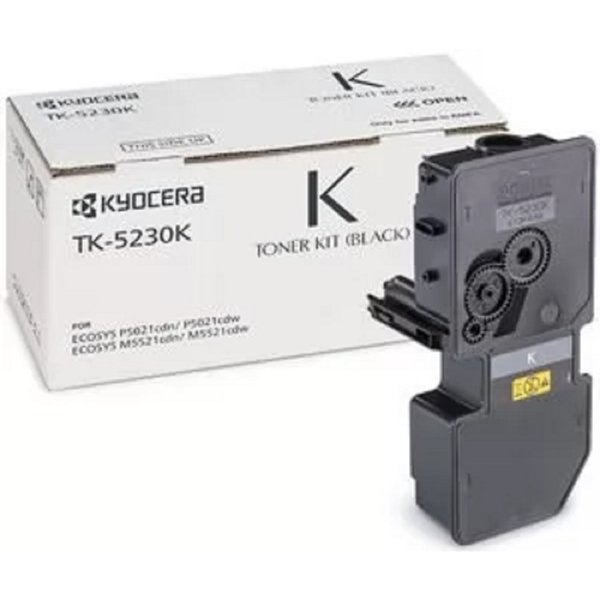 Kyocera-Mita TK-5230K Тонер-картридж, Black  {P5021cdn/cdw, M5521cdn/cdw (2600стр)}