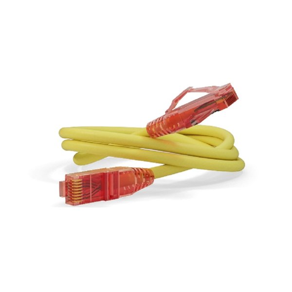 Hyperline PC-LPM-UTP-RJ45-RJ45-C5e-2M-LSZH-YL Патч-корд U/­UTP, Cat.5e, LSZH, 2 м, желтый