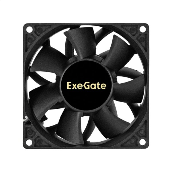 Exegate EX297091RUS Вентилятор 24В DC ExeGate EX09238B3P-24 (92x92x38 мм, 2-Ball (двойной шарикоподшипник), 3pin, 5000RMP, 56,3dBA)