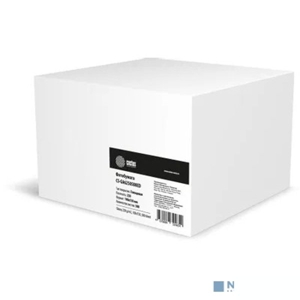 Фотобумага Cactus CS-GA6250500ED, A6, для струйной печати, 500л, 250г/м2, белый, покрытие глянцевое