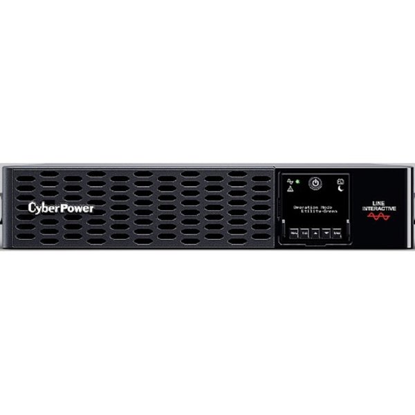 ИБП CyberPower PR3000ERTXL2UA {Line-Interactive, 3000VA/3000W USB/RS-232/EPO/Dry contact/SNMPslot (6 C13, 2 C19) 8х6Ач NEW}