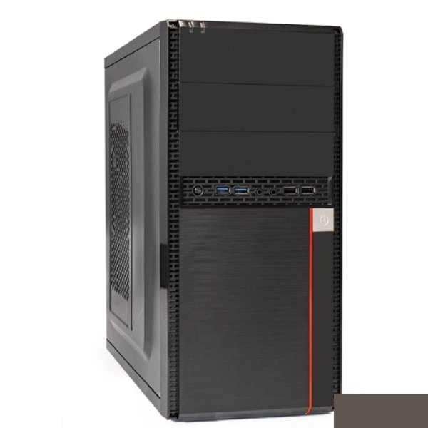 Exegate EX284039RUS Корпус Minitower BA-204U Black, mATX, <без БП>, 2*USB+2*USB3.0, Audio