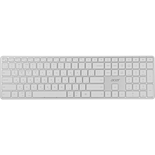Acer OKR301 [ZL.KBDEE.015] USB, Bluetooth/Радиоканал, белый + серебристый