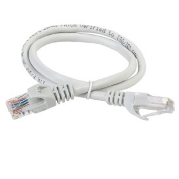 ITK PC01-C5EU-05M Коммутационный шнур (патч-корд), кат.5Е UTP, 0,5м, серый