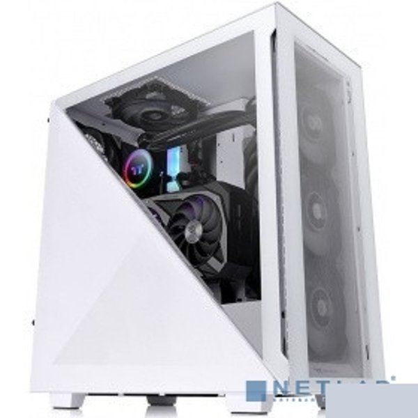 Корпус Thermaltake Divider 300 TG белый без БП ATX 6x120mm 3x140mm 2xUSB3.0 audio bott PSU