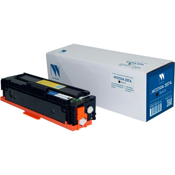 Картридж NVP совместимый NV-W2210X 207X Black для HP Color LaserJet M255/M282/M283 (3150k) до версии fw20220729