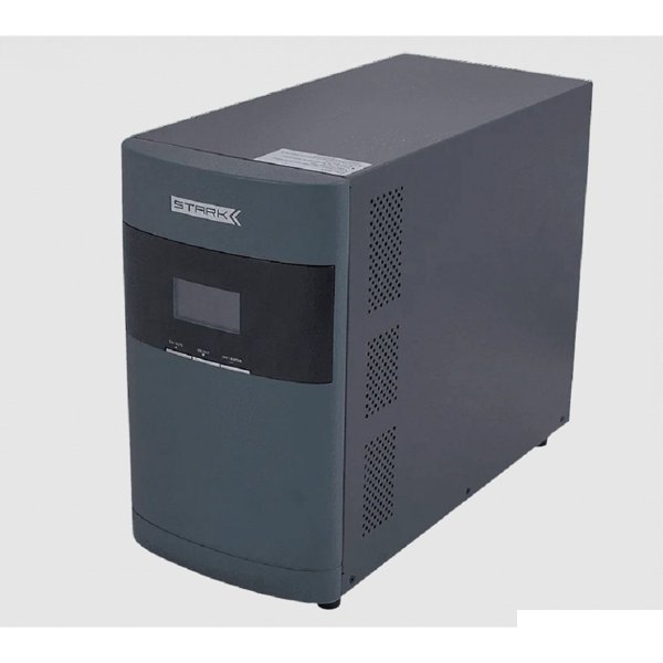 ИБП STARK SC 2000 Online 8А 2000ВА/1600Вт {Online, На пол, 110-300В, 4х ЕВРО, Smart-slot, USB/RS232/ЕРО, БЕЗ АКБ - внеш 6x до 240 Ач}{Б0008089}