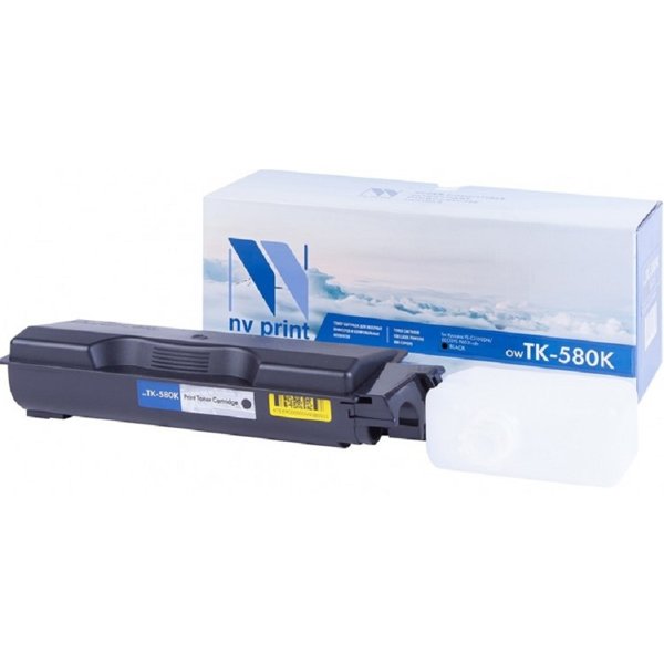 Картридж NVP совместимый NV-TK-580 Black для Kyocera Ecosys P6021/ P6021cdn/ FS C5150/ C5150DN (3500k)