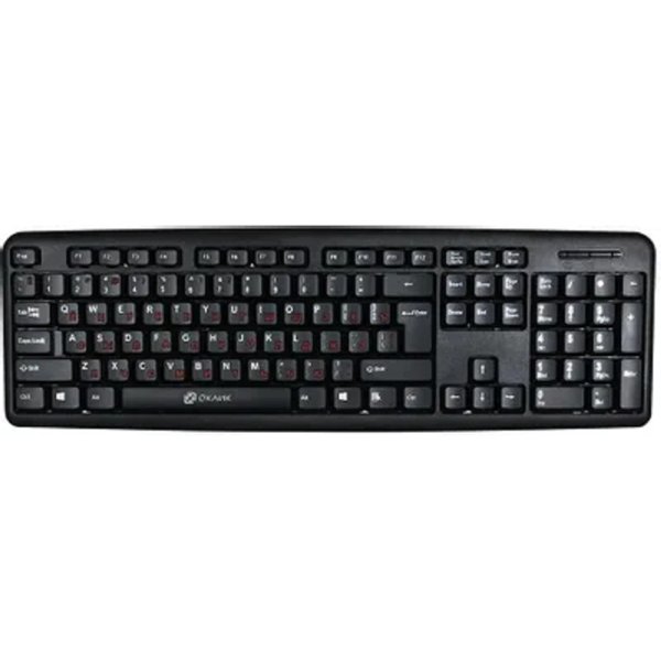 Клавиатура Oklick 90MV2 черный USB
