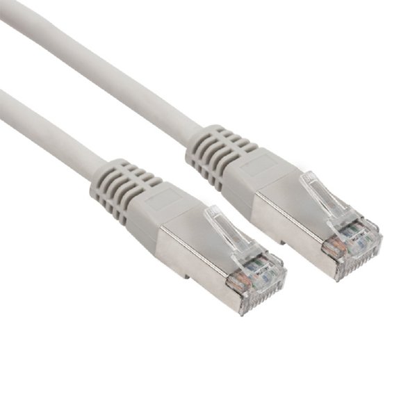 Rexant (18-8101-1) Шнур коммутационный, патч-корд F/UTP RJ45-RJ45, CAT 6, LSZH серый, 0,5м