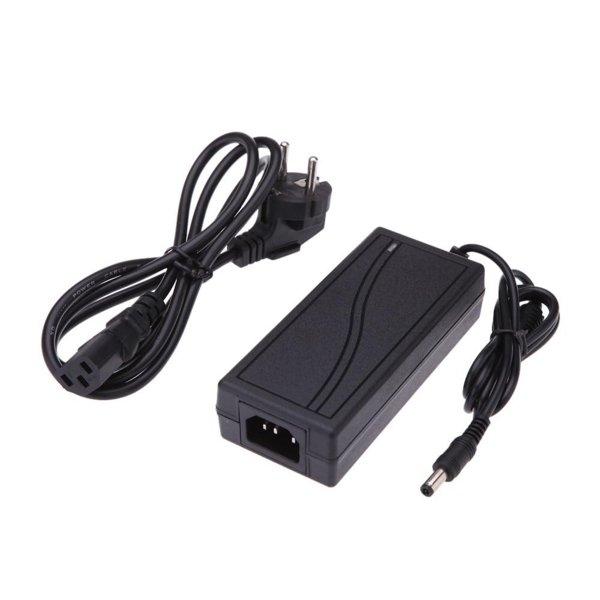 ORIENT PA-08, Блок питания DC 12V, 4.0A, стабилизированный, защита от КЗ и перегрузки ( Imax~4.5А ), вилка с кабелем (29506)