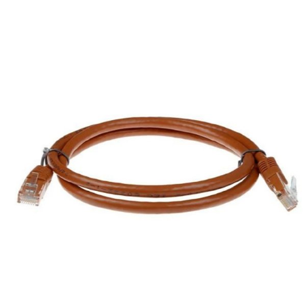 Кабель ACD Патч-корд ACD-LPU6Z-10N |ACD-LPU6Z-10N| Cat6 UTP 26AWG 4Pair, CU, LSZH, Коричневый, 1м