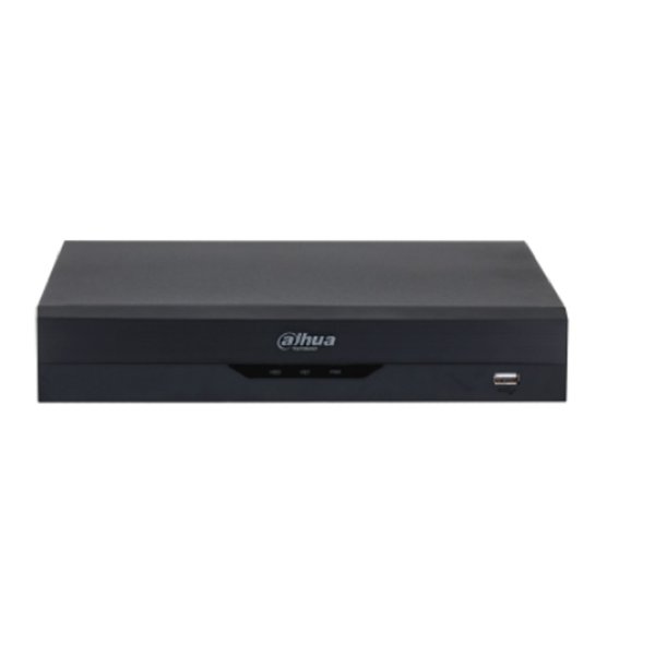DAHUA DH-XVR5116HS-I3/T 16-канальный HDCVI-видеорегистратор с FR  HDCVI, AHD, TVI, IP, CVBS  IP-каналы: до 24 каналов, до 6Мп; : 1 SATA III до 16Тбайт; видеоаналитика 1 HDMI, 1 VGA; сеть: 1 RJ45 1000М