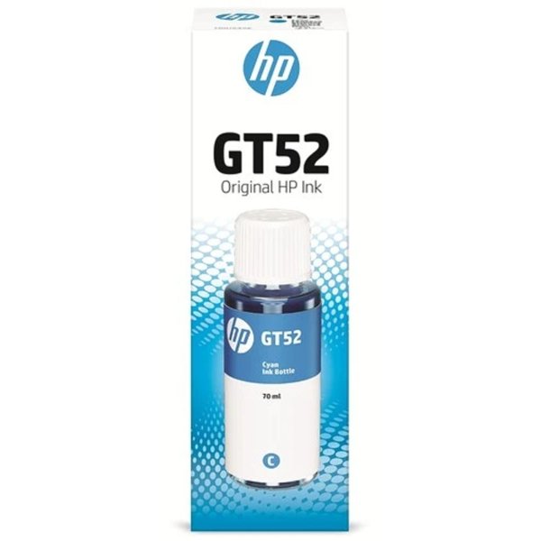 HP M0H54AE Чернила  GT52 Голубой {GT5810/5820 (8000 стр) (70 мл)}