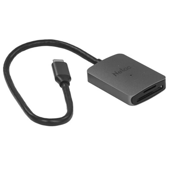 Картридер Netac WK12GYCN USB3.0 Type-C --  mSD/SD