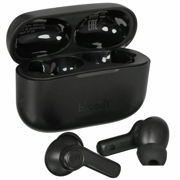 A4Tech Bloody M30 черный/красный вкладыши BT (M30)