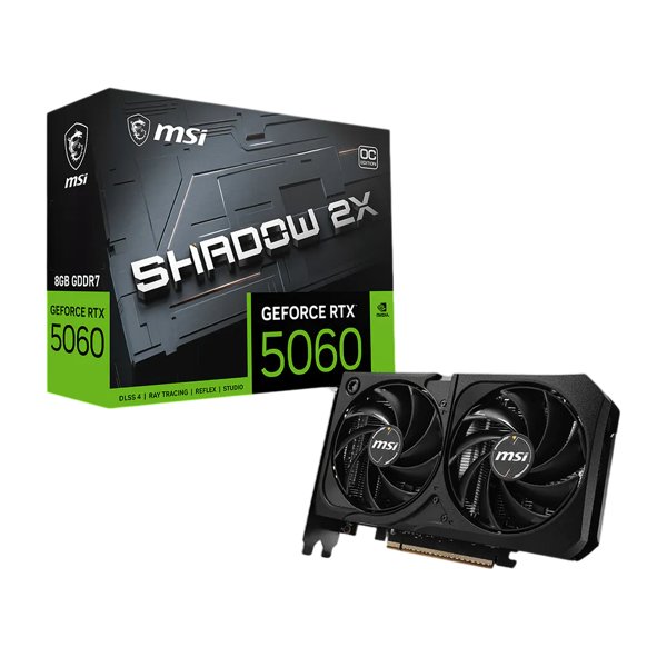 MSI GeForce RTX 5060 8G SHADOW 2X MAX