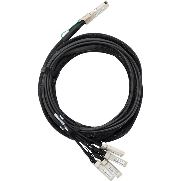 SNR SNR-QSFP-40G-4xSFP+DAC-5 Модуль 40G QSFP-40G->4xSFP+ DAC,  дальность до 5м