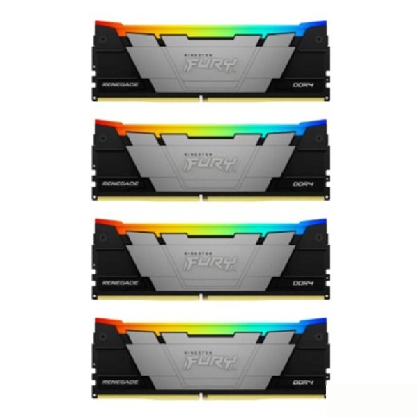 Kingston DDR4 DIMM 128GB 3600MT/s CL18 (Kit of 4) FURY Renegade RGB