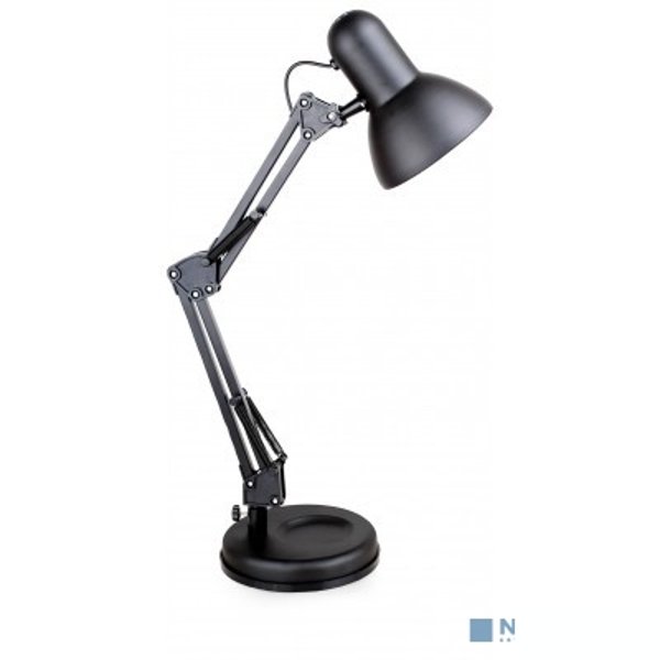 Camelion KD-313 C02 черный (Светильник настольный,230V 40...60W, E27)
