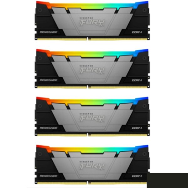 Kingston DDR4 DIMM 32GB 3200MHz CL16 (Kit of 4) FURY Renegade RGB