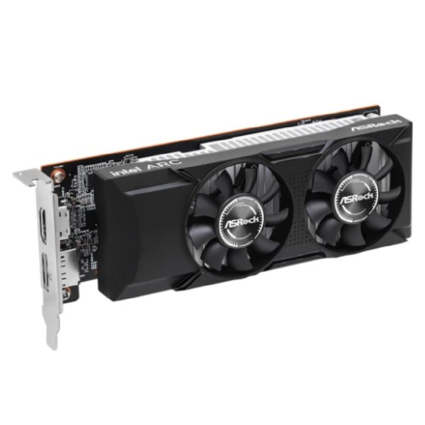 Видеокарта Asrock PCI-E 4.0 A310 LP 4G INTEL ARC A310 4Gb 64bit GDDR6 2000/15500 HDMIx1 DPx1 HDCP RTL