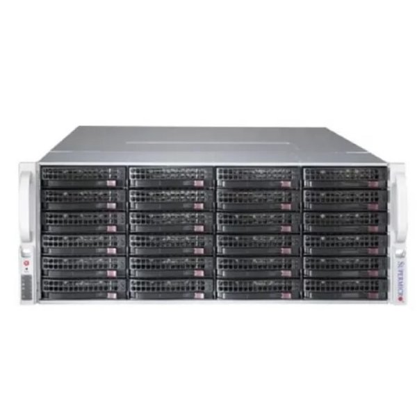 Supermicro CSE-847BE1C4-R1K23LPB4 Корпус/ 4U, Optimized chassis cooling with redundant , 36x3.5" hot-swap SAS/SATA drive bays supporting SAS3/2 or SATA3 HDDs with 12Gbps throughput, Redundant 1200