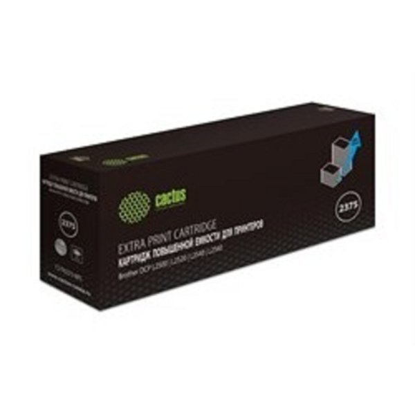 Картридж лазерный Cactus CS-TN2375-MPS черный (10400стр.) для Brother DCP L2500/L2520/L2540/L2560