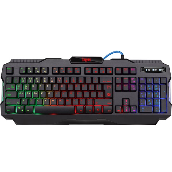 Defender Клавиатура Legion GK-010DL RU [45010] {Проводная игровая, RGB подсветка,19 Anti-Ghost}