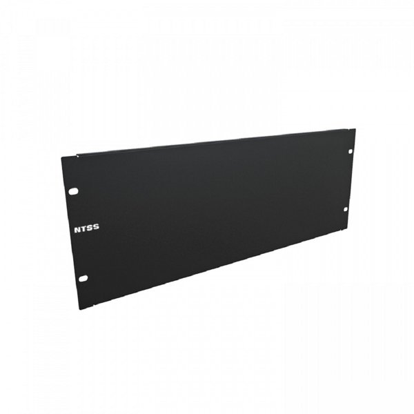 NTSS Панель 4U заглушка NTSS, крепление 19 4U, черный RAL 9005 NTSS-FUB-4U-BL
