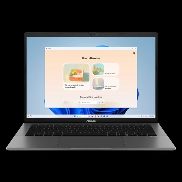 ASUS  VivoBook S14 S3407CA-LY099 [90NB16J2-M00780] Grey 14" {WUXGA  Ultra 7 255H/ 16Gb/ SSD1Tb/Intel Graphics/ noOs}