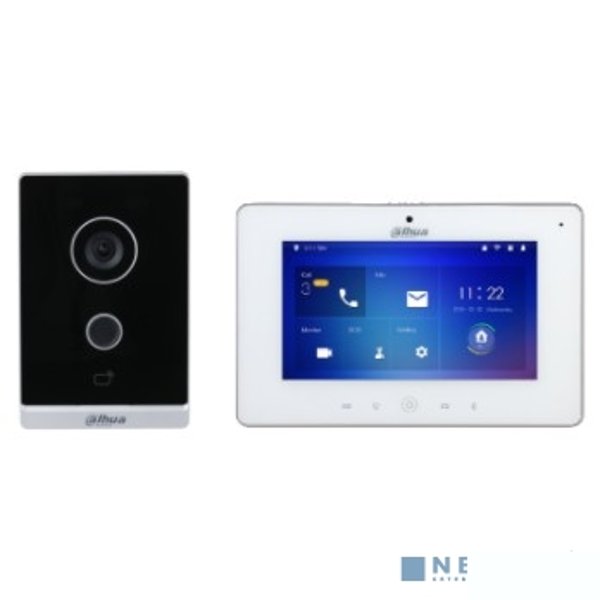 DAHUA DHI-KTW01 Комплект DHI-VTO2211G-WP+DHI-VTH5221DW-S2