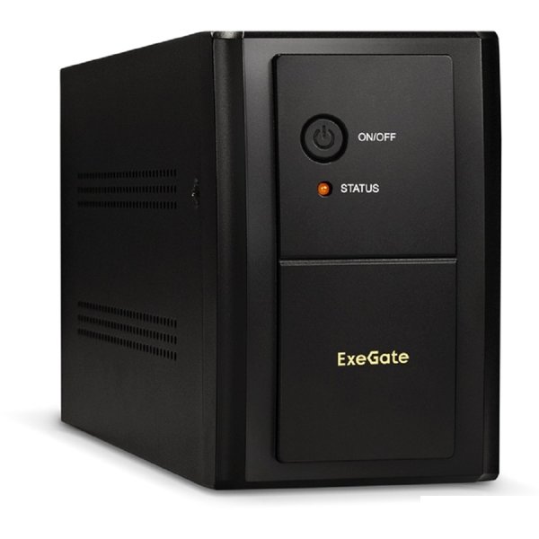 Exegate EP285481RUS ИБП ExeGate SpecialPro UNB-1000.LED.AVR.C13.RJ <1000VA/650W, LED, AVR, 6*IEC-C13, RJ45/11, Black>