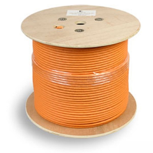 Cabeus SSTP-4P-Cat.7a-SOLID-IN-LSZH Кабель экранированная витая пара SSTP (S/FTP), категория 7a (расширенный диапазон рабочих частот до 1000MHz), 4 пары (23 AWG), одножильный (solid), LSZH, нг(А)-HF,